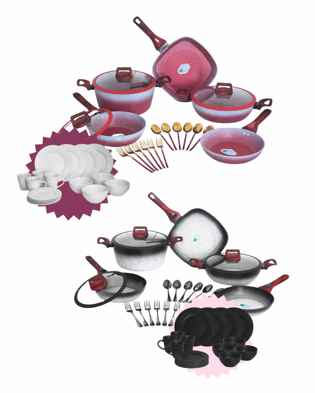 PROMOCION Batería cerámica + Vajilla 16 pz