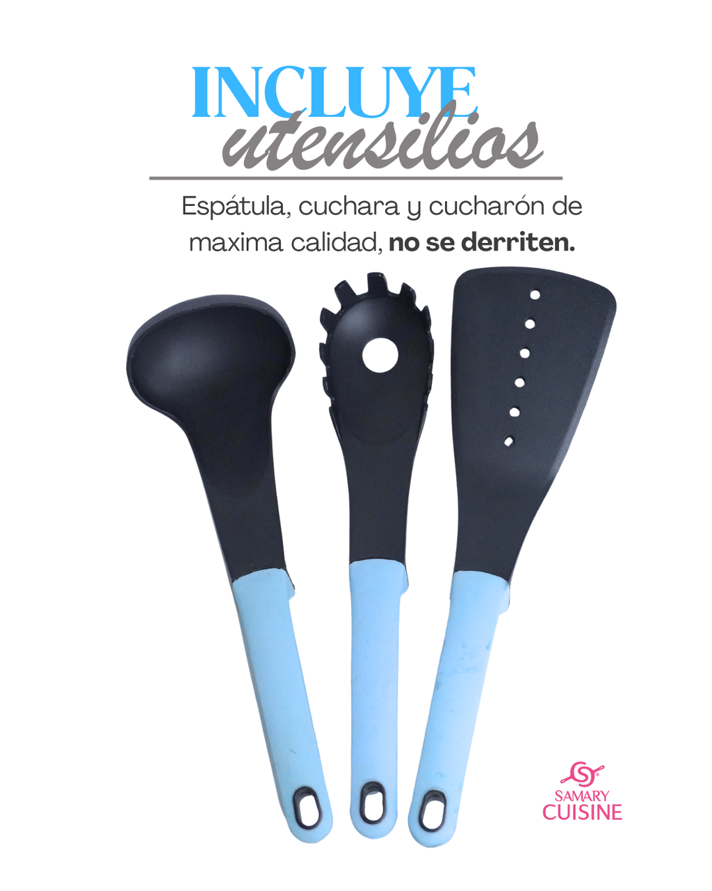 Batería De Cocina Kung Fu Master 15 Pz Antiadherente Ceramic