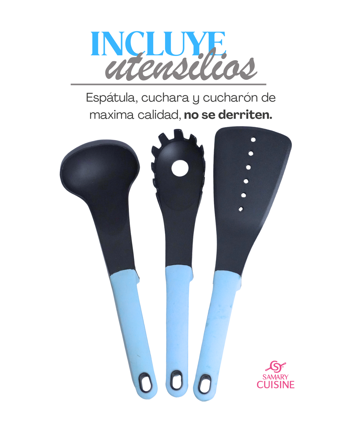 Batería De Cocina Kung Fu Master 15 Pz Antiadherente Ceramic