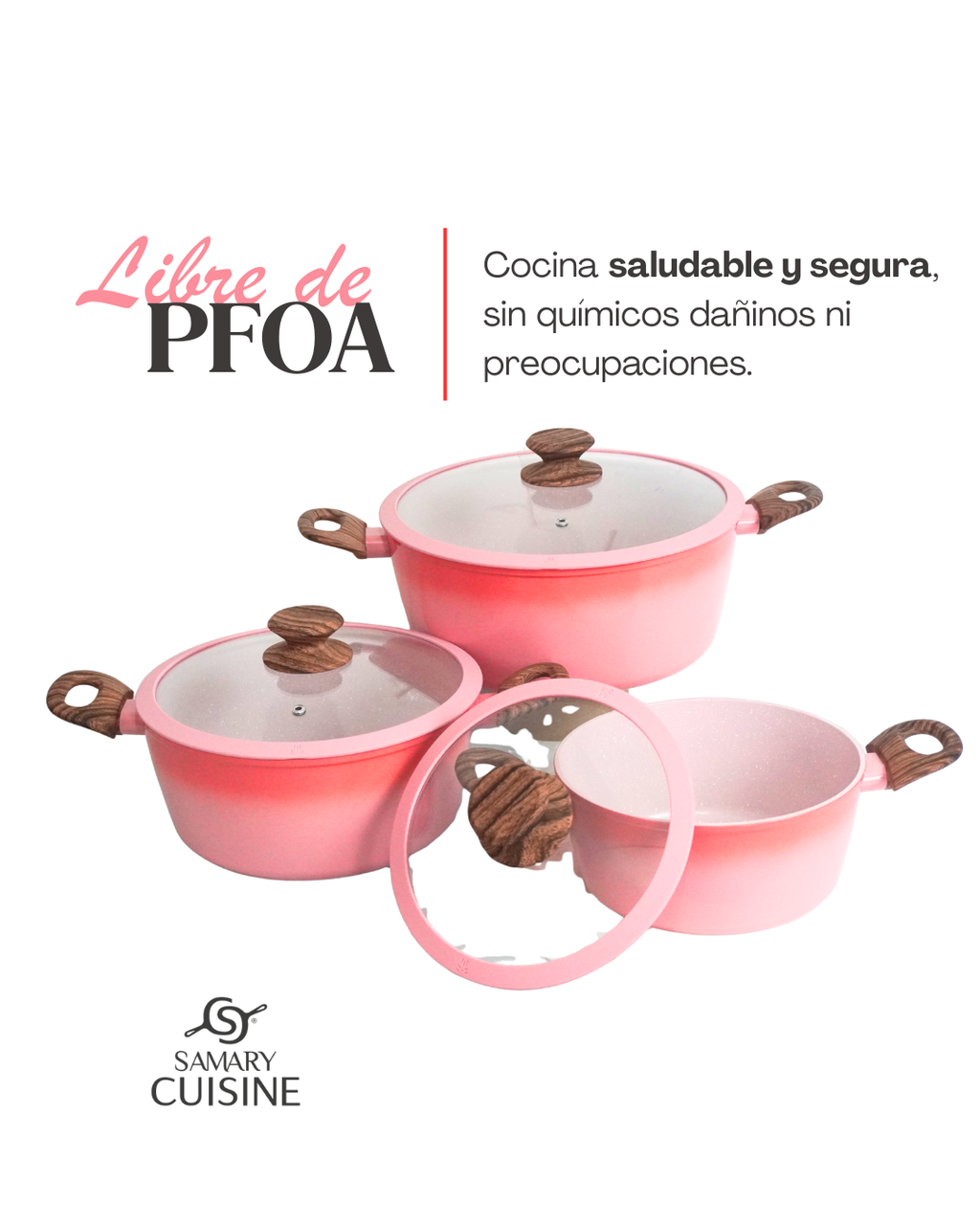Batería de cocina  Kung Fu Master - 10 pz Antiadherente