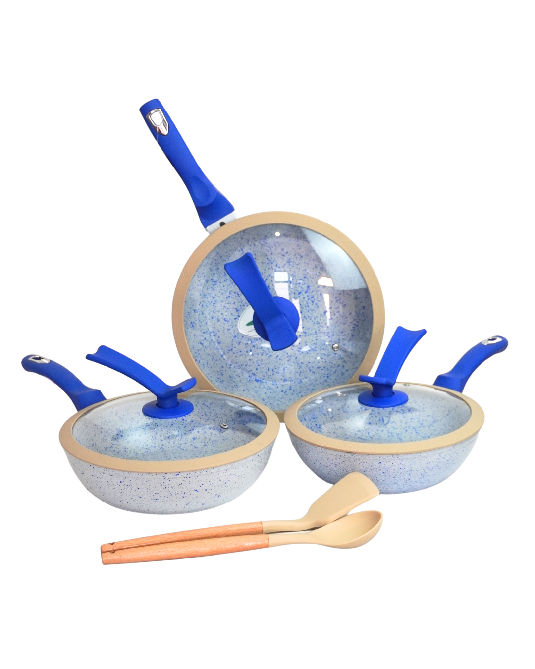 Set de Sartenes Pauli - KUCHE 8 pz Cerámica Antiadherente (Copia)