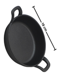 Olla Grill  16, 18 cm de hierro c/ tabla