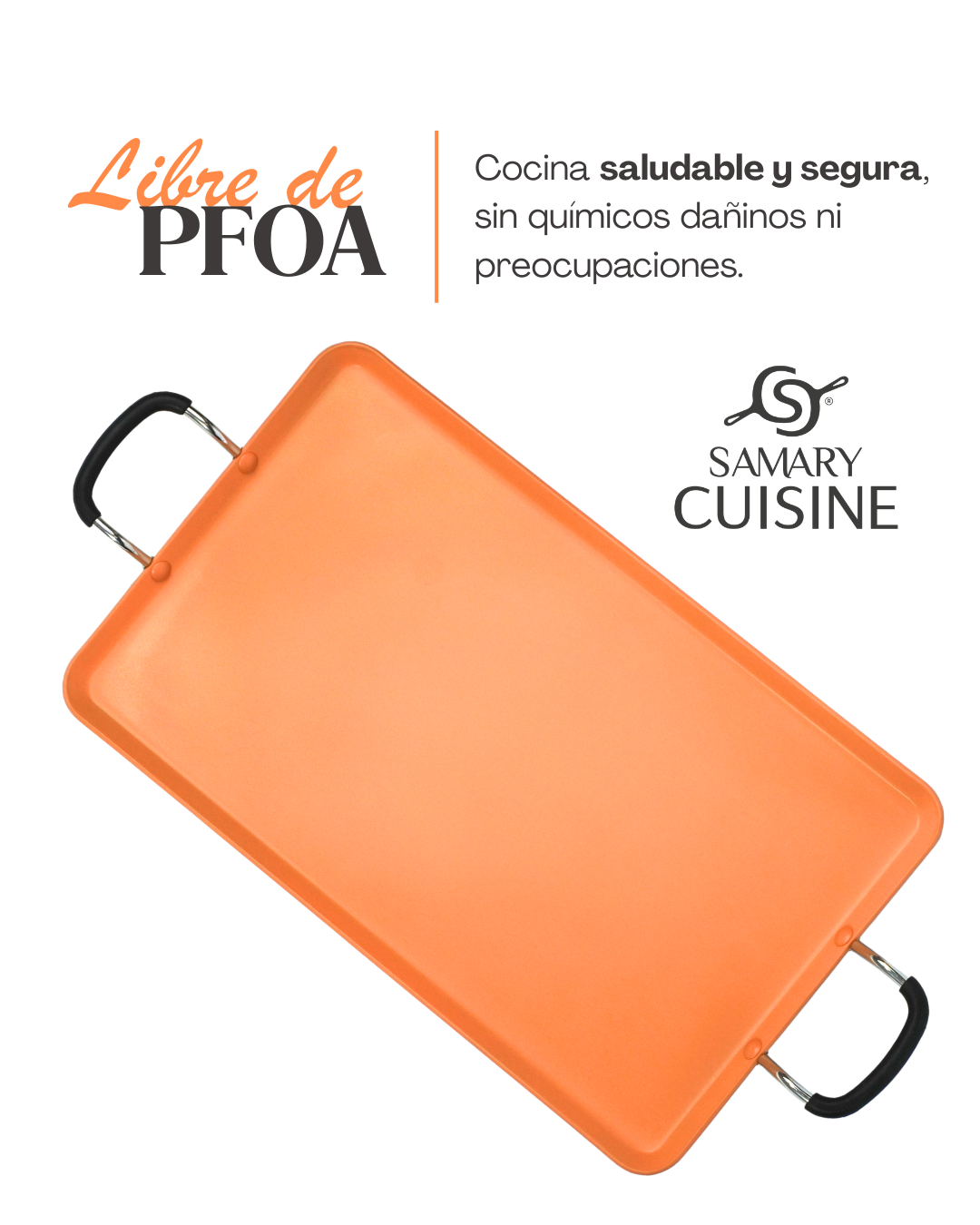 Comal Antiadherente - FOODE 1 pz