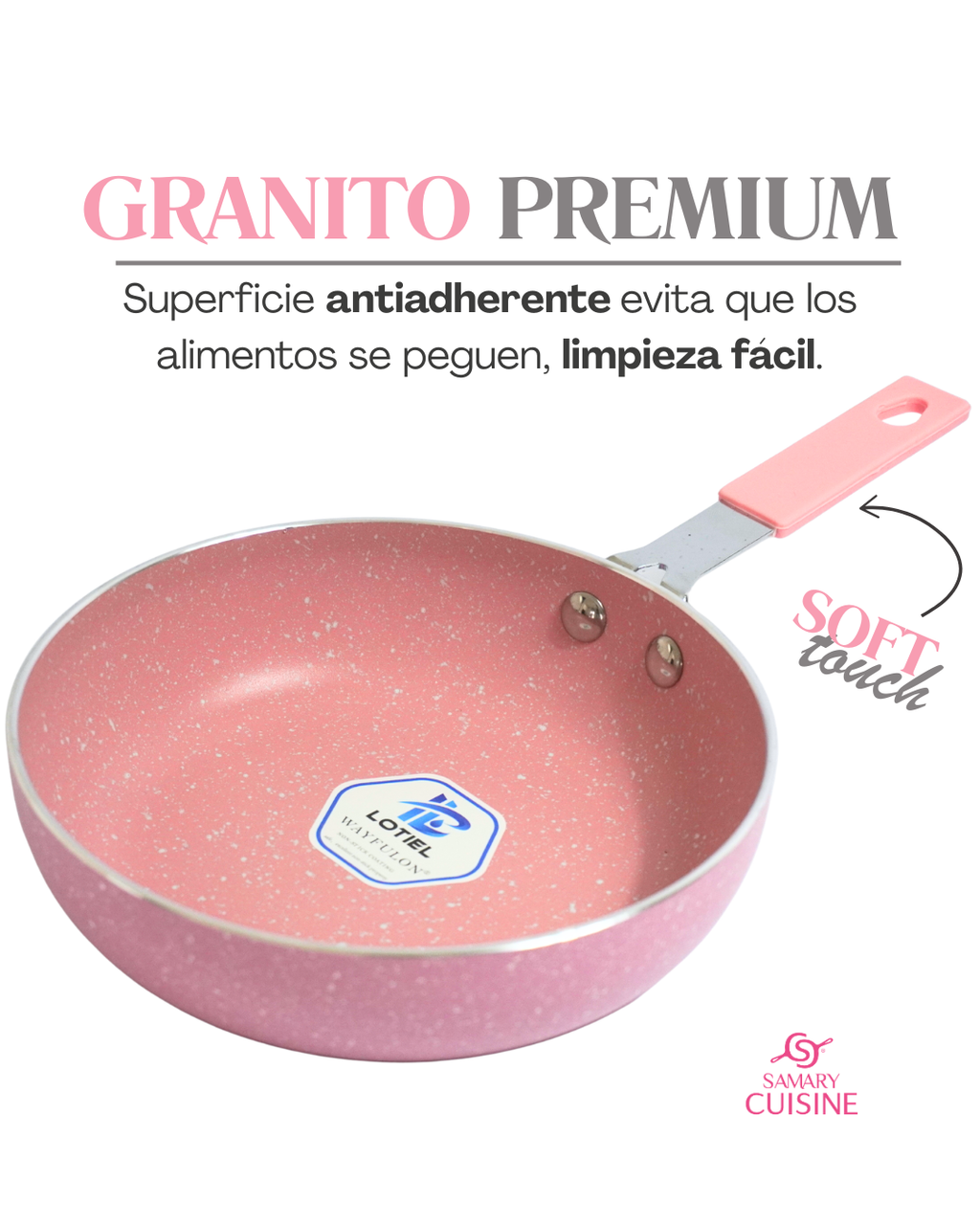 Mini sartenes - ALFA 3 pz Antiadherentes de Ceramica