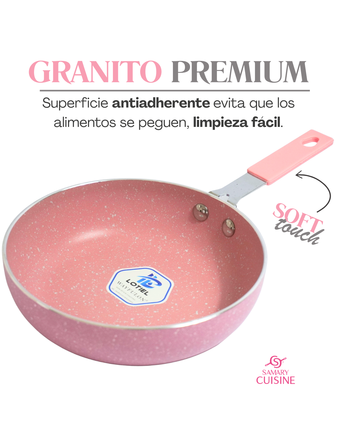 Mini sartenes - ALFA 3 pz Antiadherentes de Ceramica