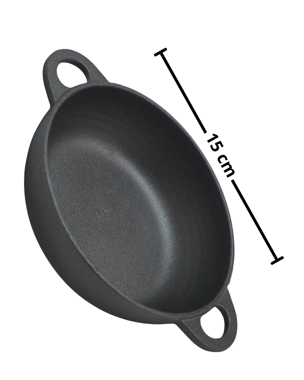 Cacerola Bowl Grill 15, 24  cm hierro c/ tabla
