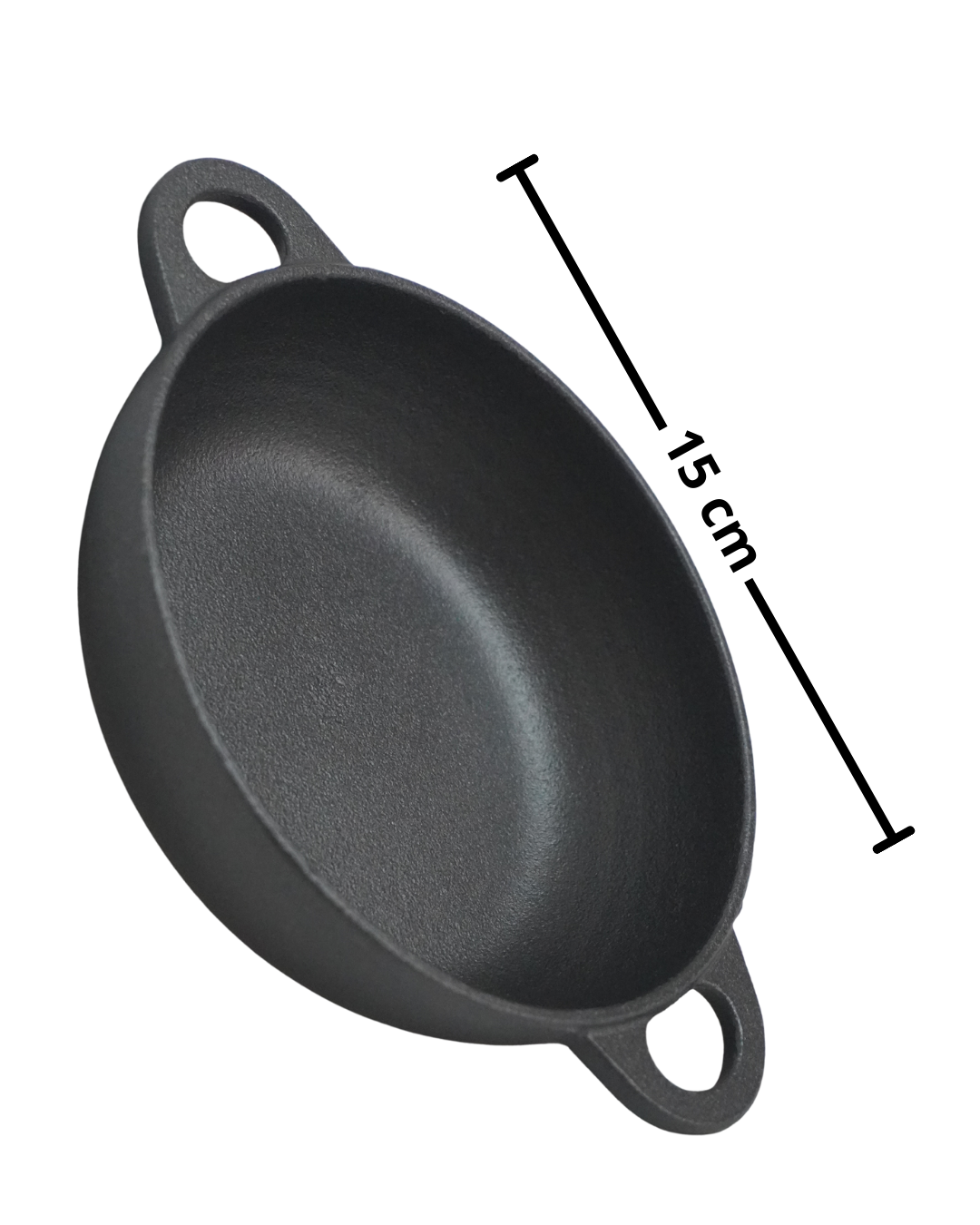 Cacerola Bowl Grill 15, 24  cm hierro c/ tabla