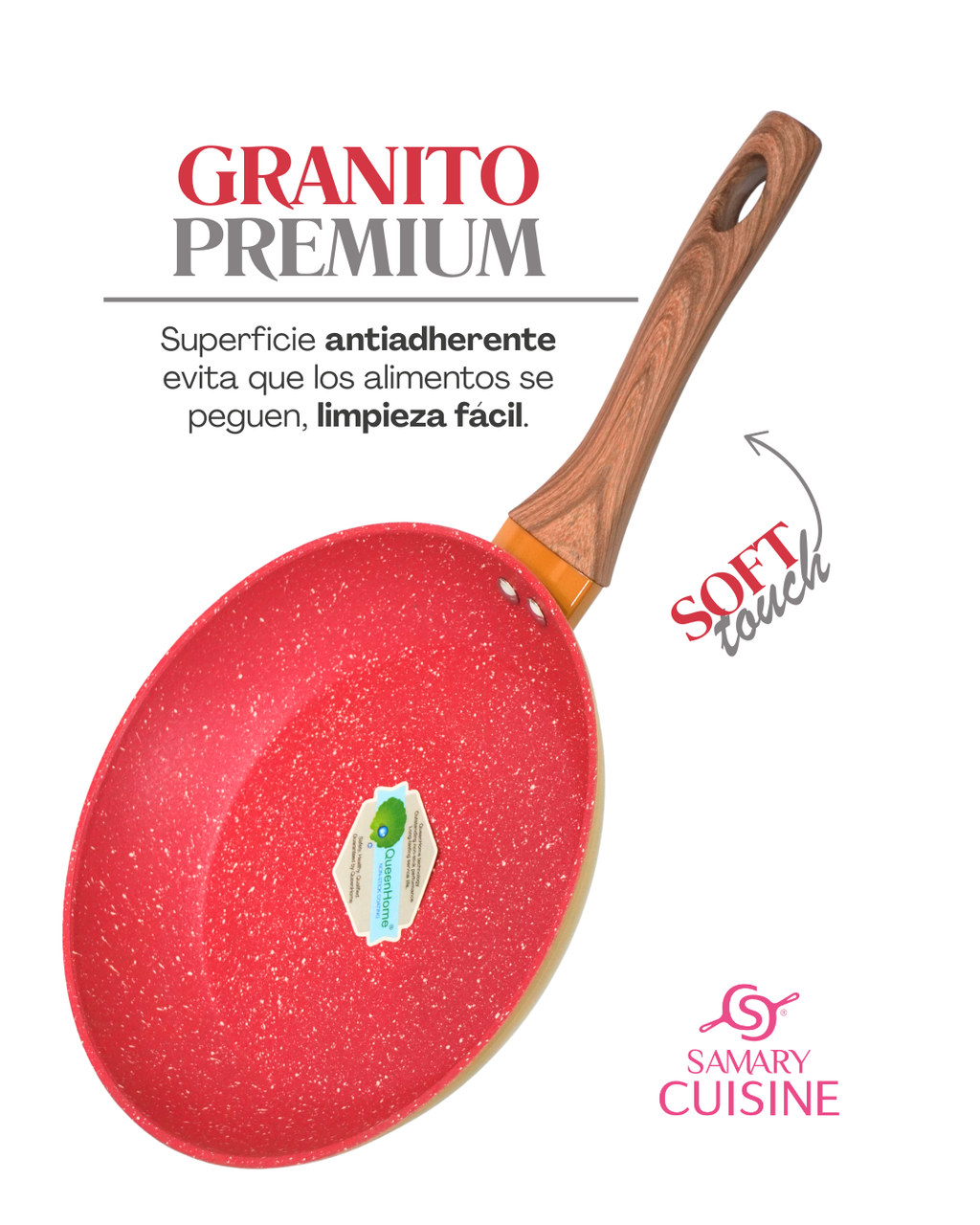 PROMO Set de Sartenes de Cerámica Antiadherente  Manchester - ALFA 3 pz