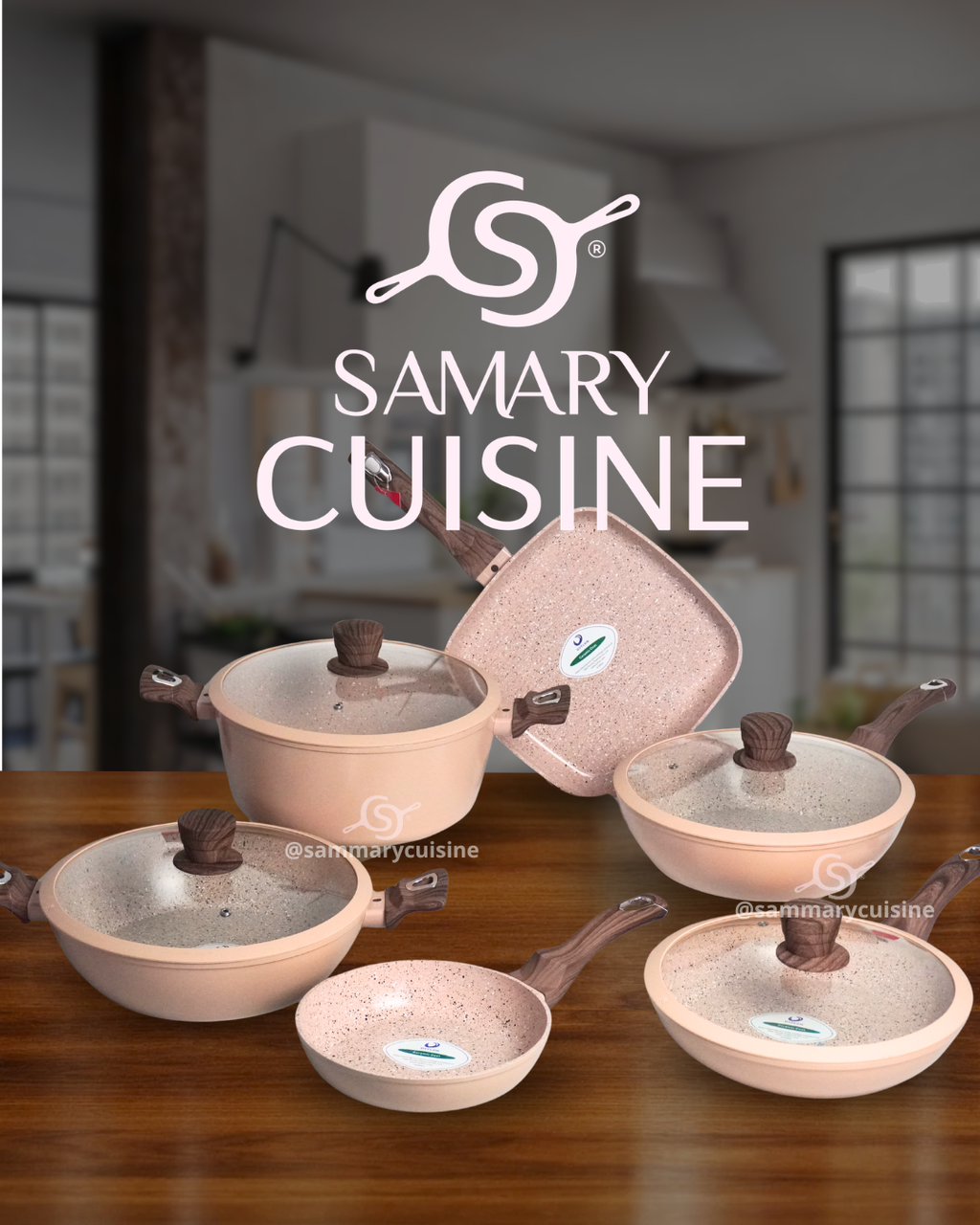 Batería de Cocina JAMILA 10 pz