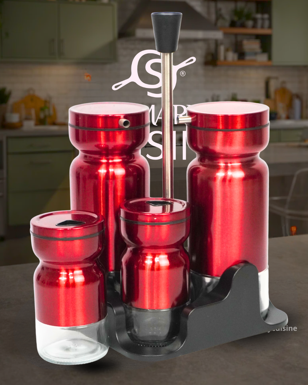 Especieros aceiteros y saleros 41705 - CANISTER 3 pz