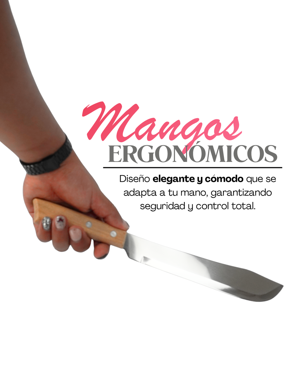 Cuchillo machete G madera - TRAMONTINA 32 cm 22947/108