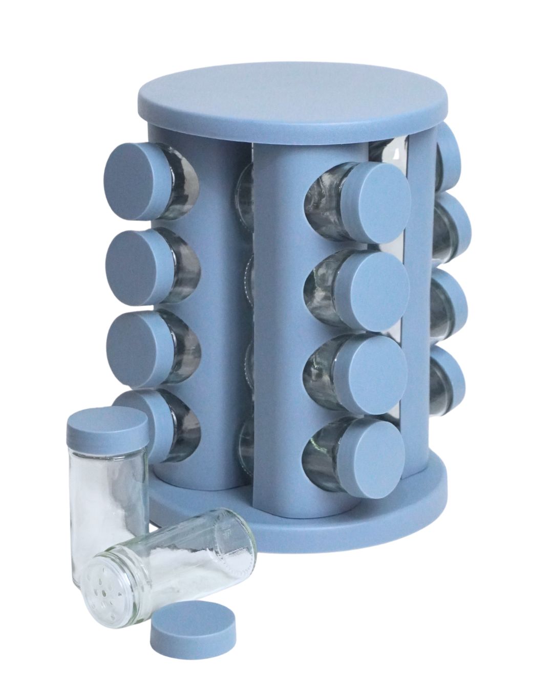 Especiero de carrusel 16 pz - R66-16 Giratorio de aluminio