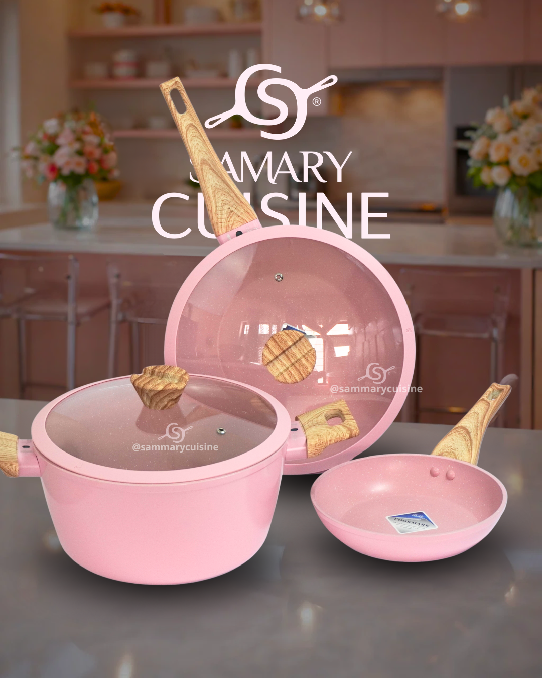 Batería de Cocina - HARRAZ 5pz