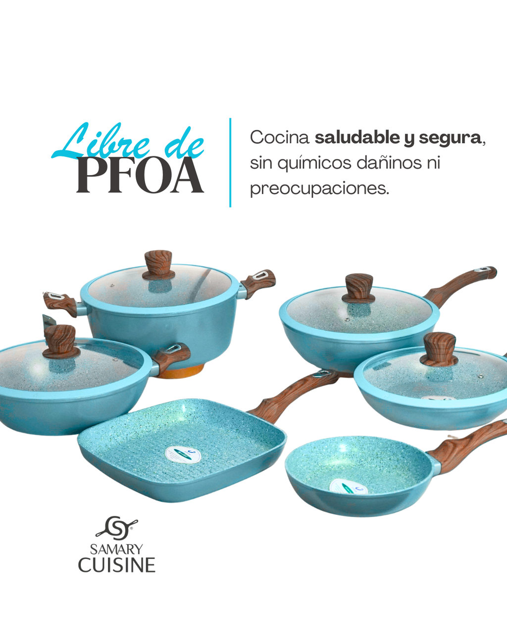 Batería de Cocina JAMILA 10 pz