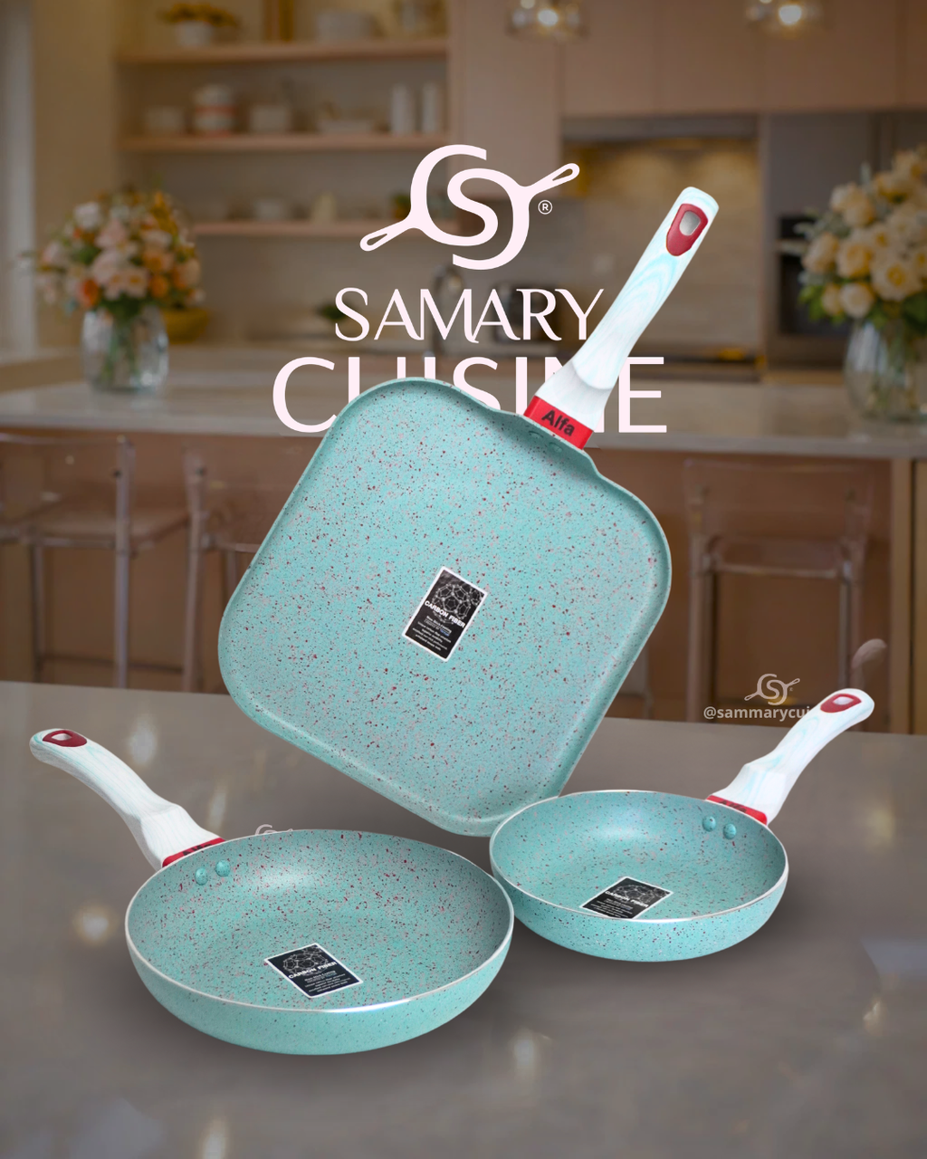 Set 3 Sartenes Canada - ALFA 3 pz comal + Comal