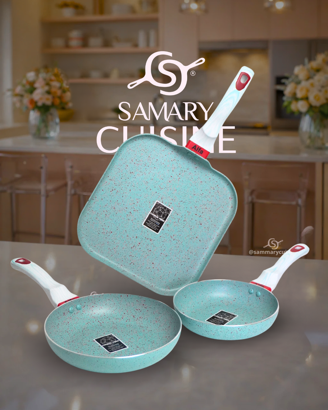 Set 3 Sartenes Canada - ALFA 3 pz comal + Comal