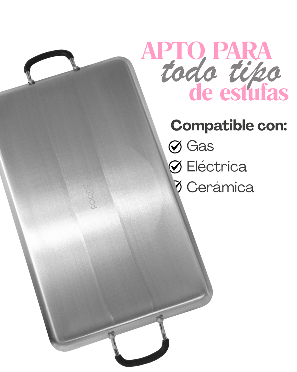 Comal Antiadherente - FOODE 1 pz
