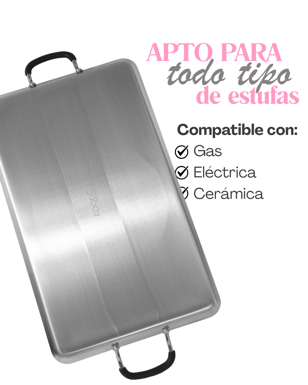 Comal Antiadherente - FOODE 1 pz