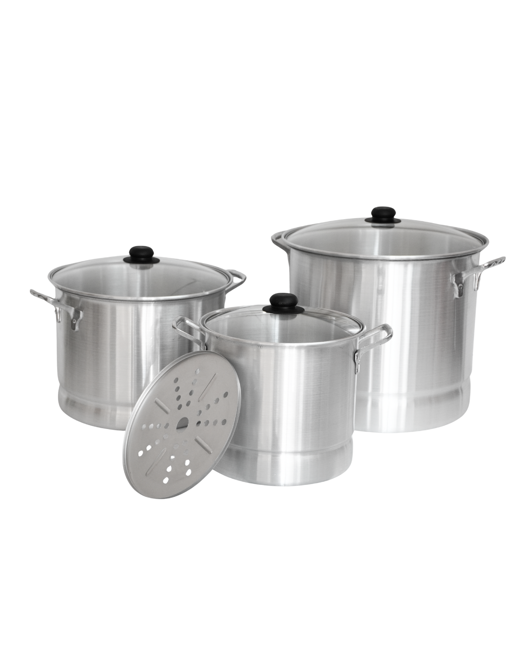 Vaporeras de Aluminio - LAMEX 6.5, 11 y 30 lts