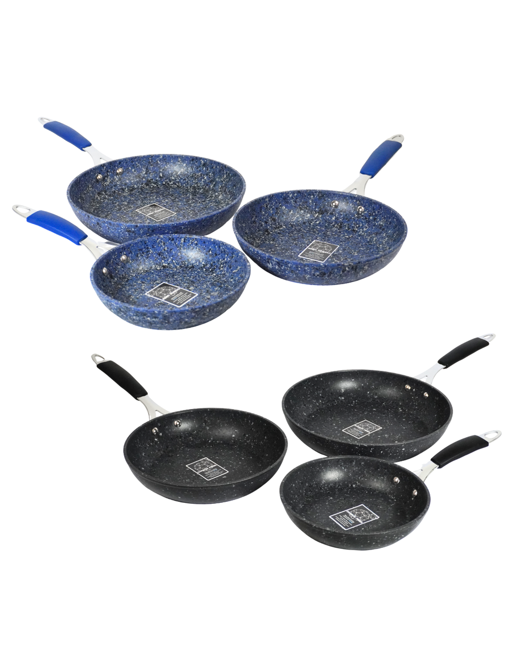 Sartenes Antiadherentes de Ceramica Cairo - ALFA 3 pz