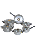 Batería de cocina Acero inoxidable Chapala Veca- ALPHINE CUISINE 12 pz