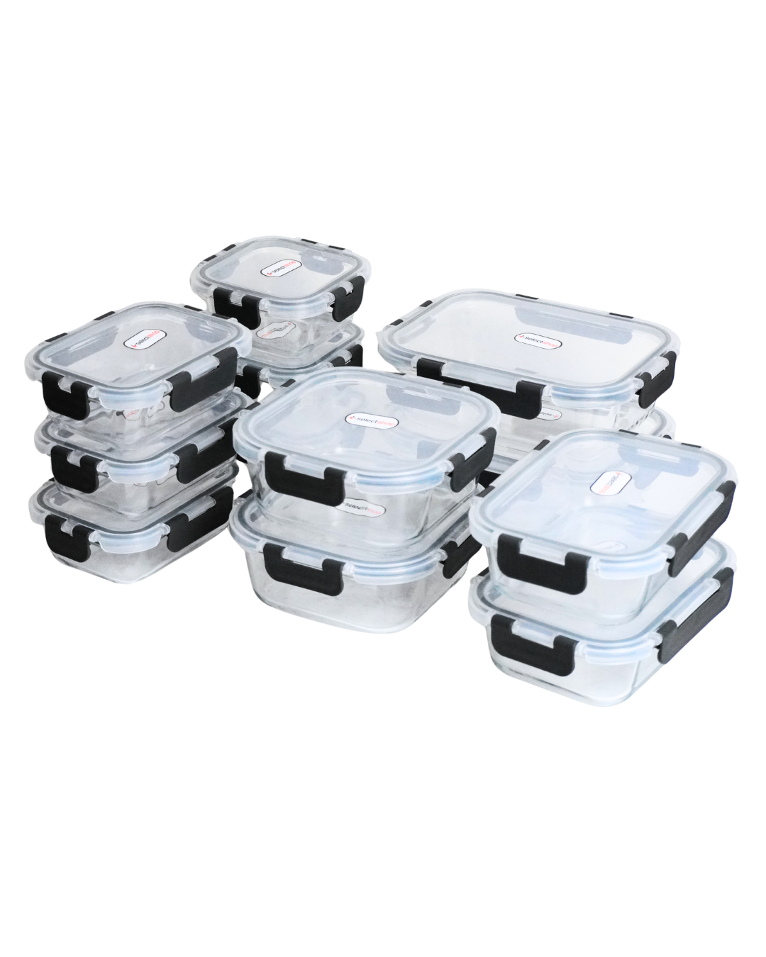 Refractarios de Cristal - SELECTSHOP 24pz Herméticos Antifugas