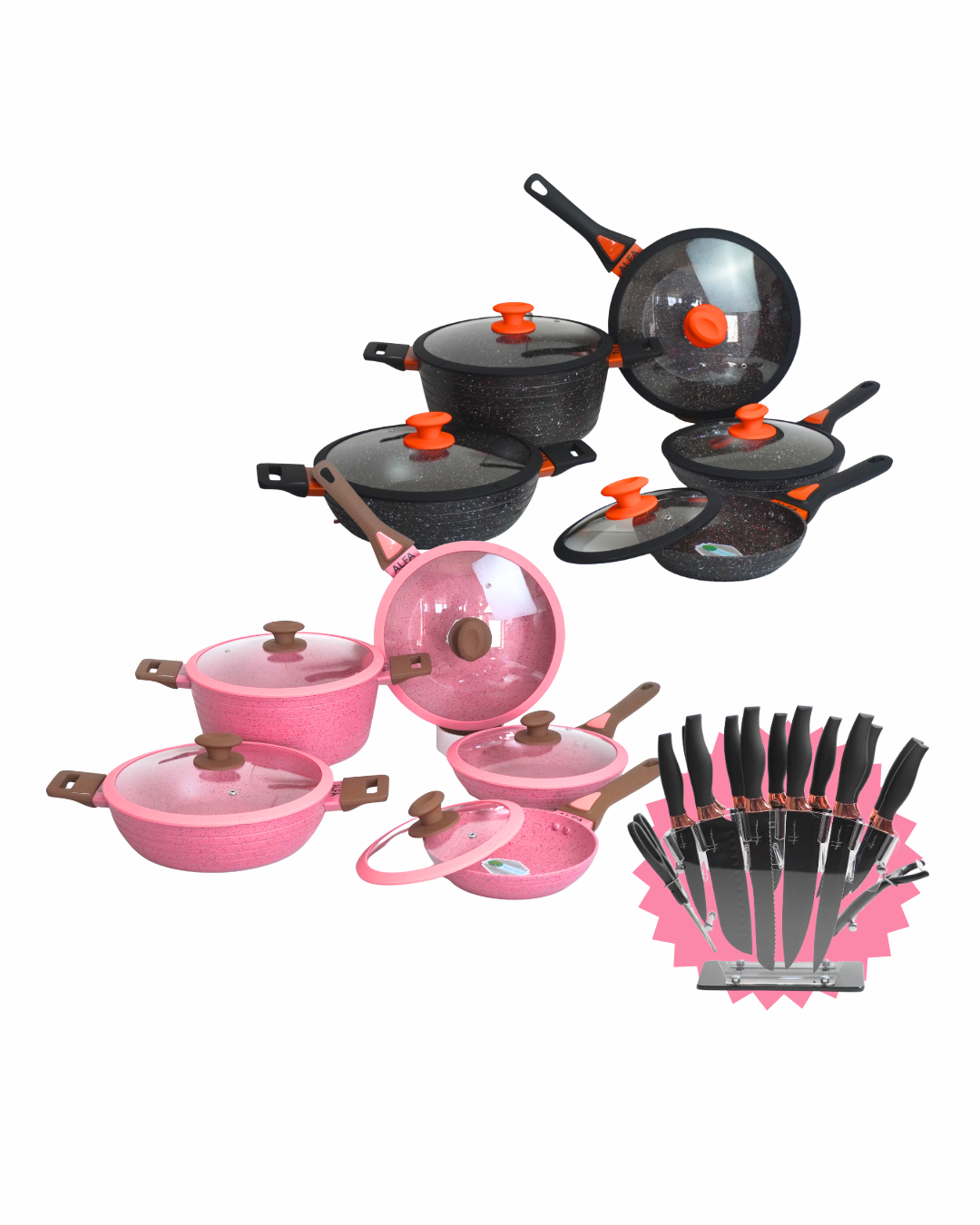 PROMOCION Batería premium + set de cuchillos
