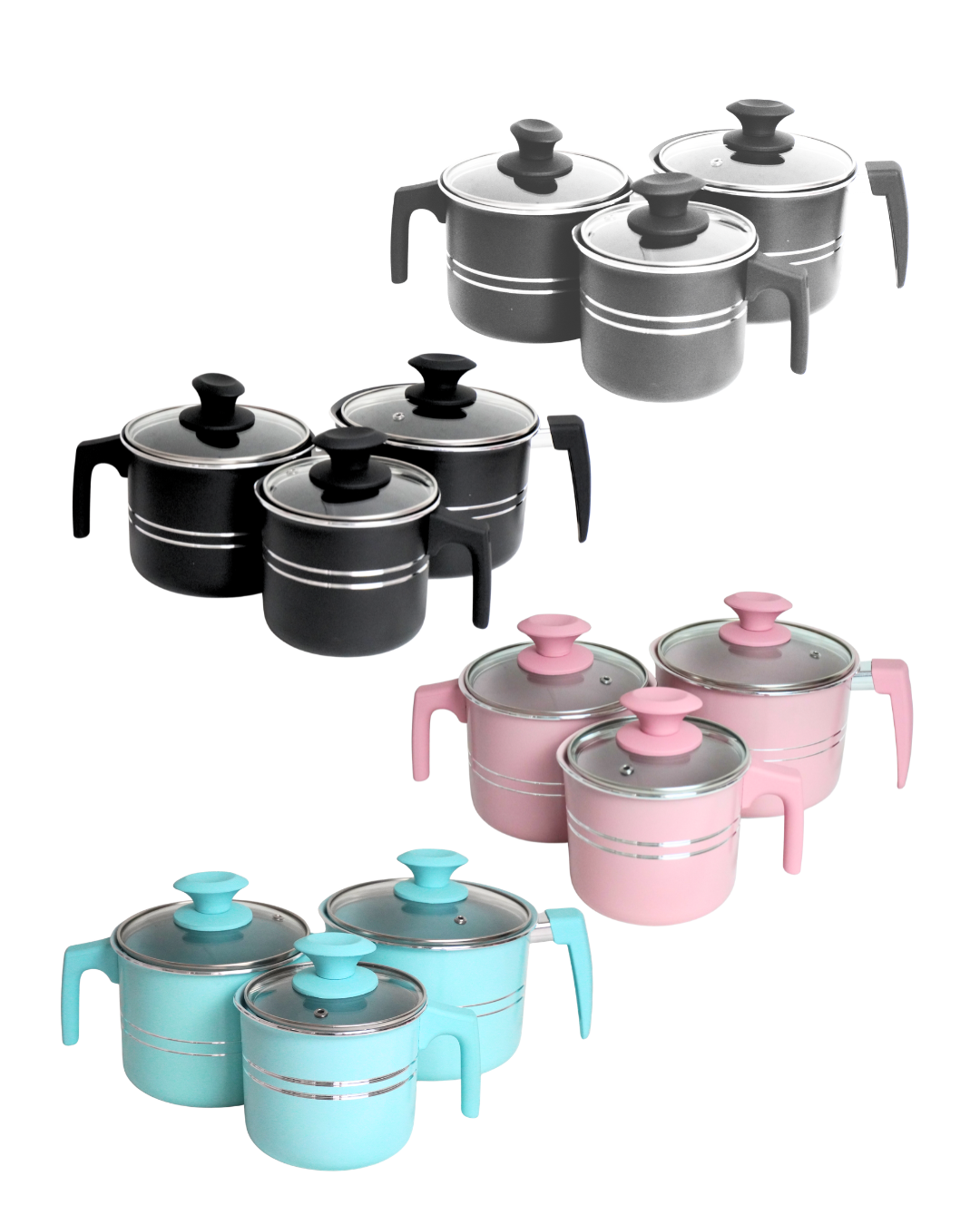 Pocillo de acero inoxidable Milk Pan - ALFA 6pz