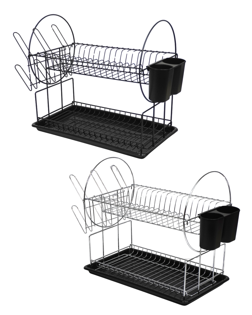 Escurridor dos pisos circulo - DISH DRAINER 50x23x36