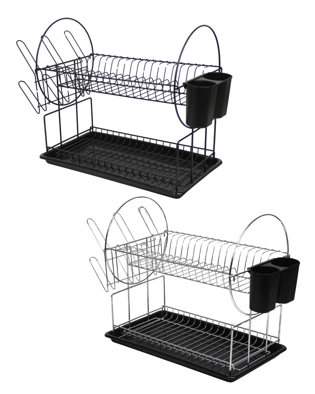 Escurridor dos pisos circulo - DISH DRAINER 50x23x36