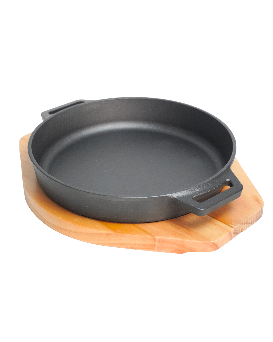 Cacerola Flat 38 cm hierro c tabla  - GRILL para pays