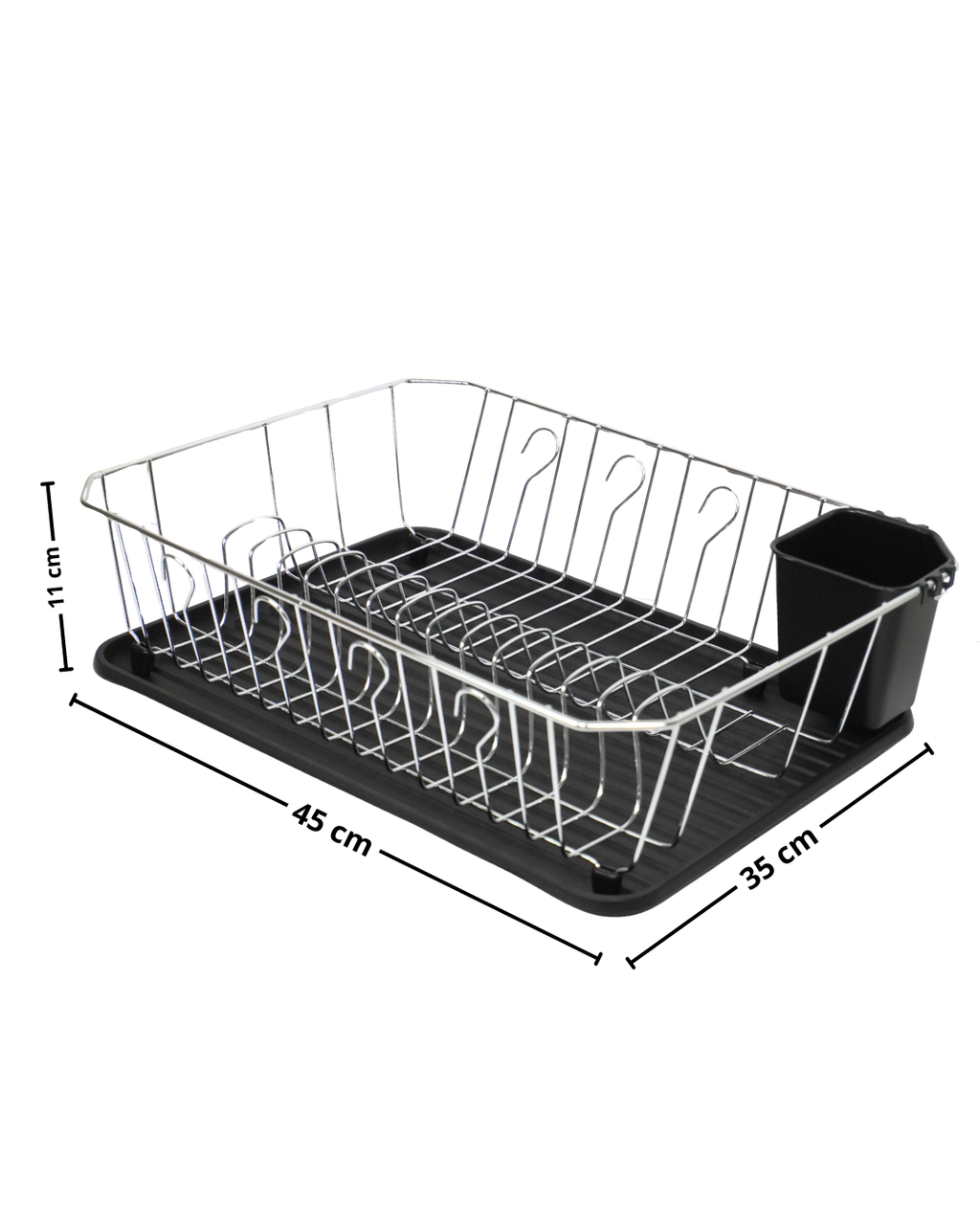 Escurridor un piso de Acero Inoxidable - DISH DRAINER