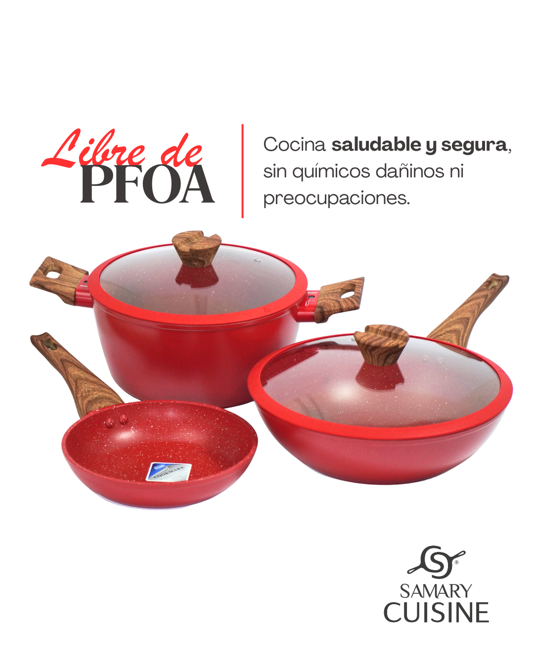Batería de Cocina - HARRAZ 5pz