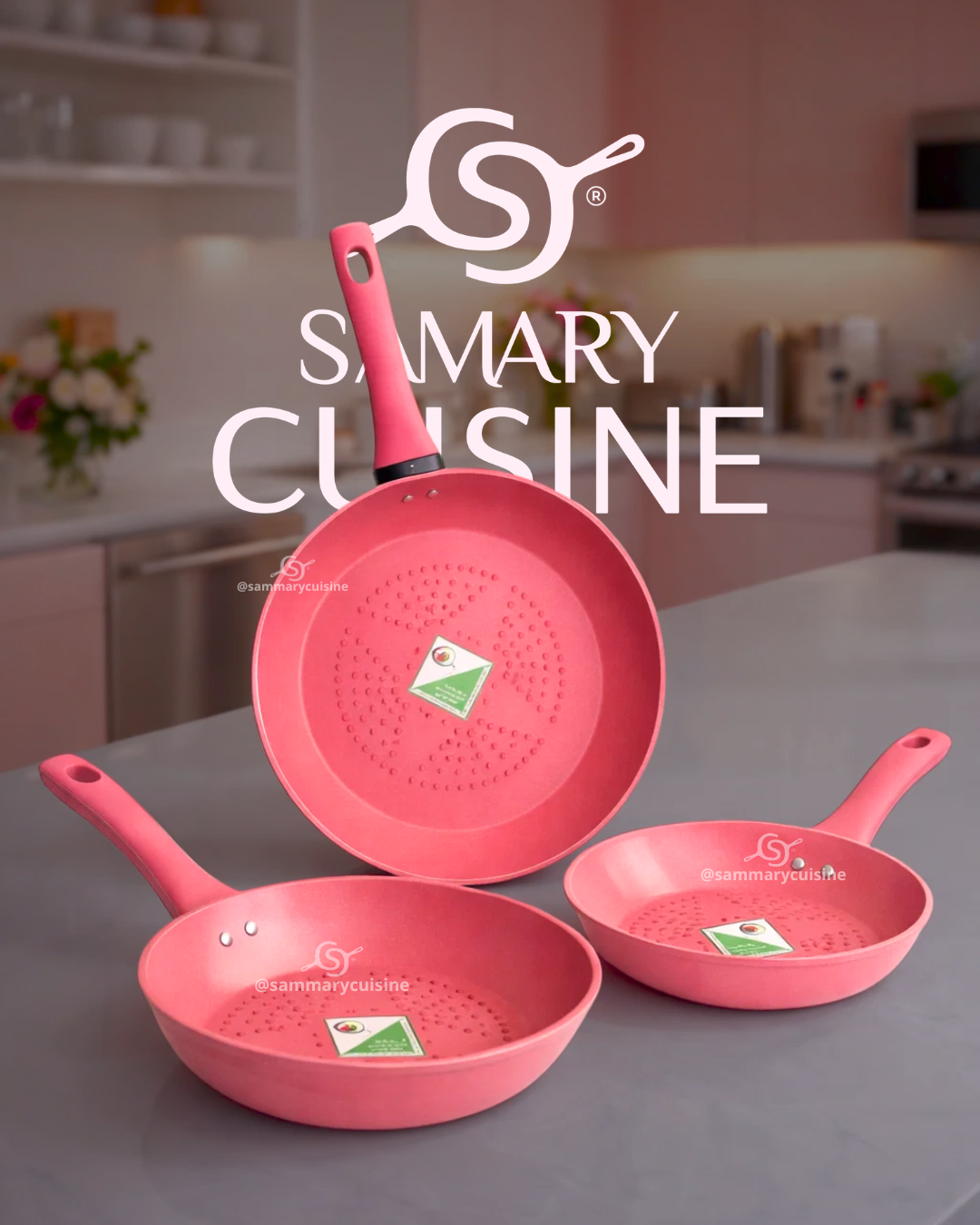 Set de 3 sartenes Corona - ALFA 3 pz