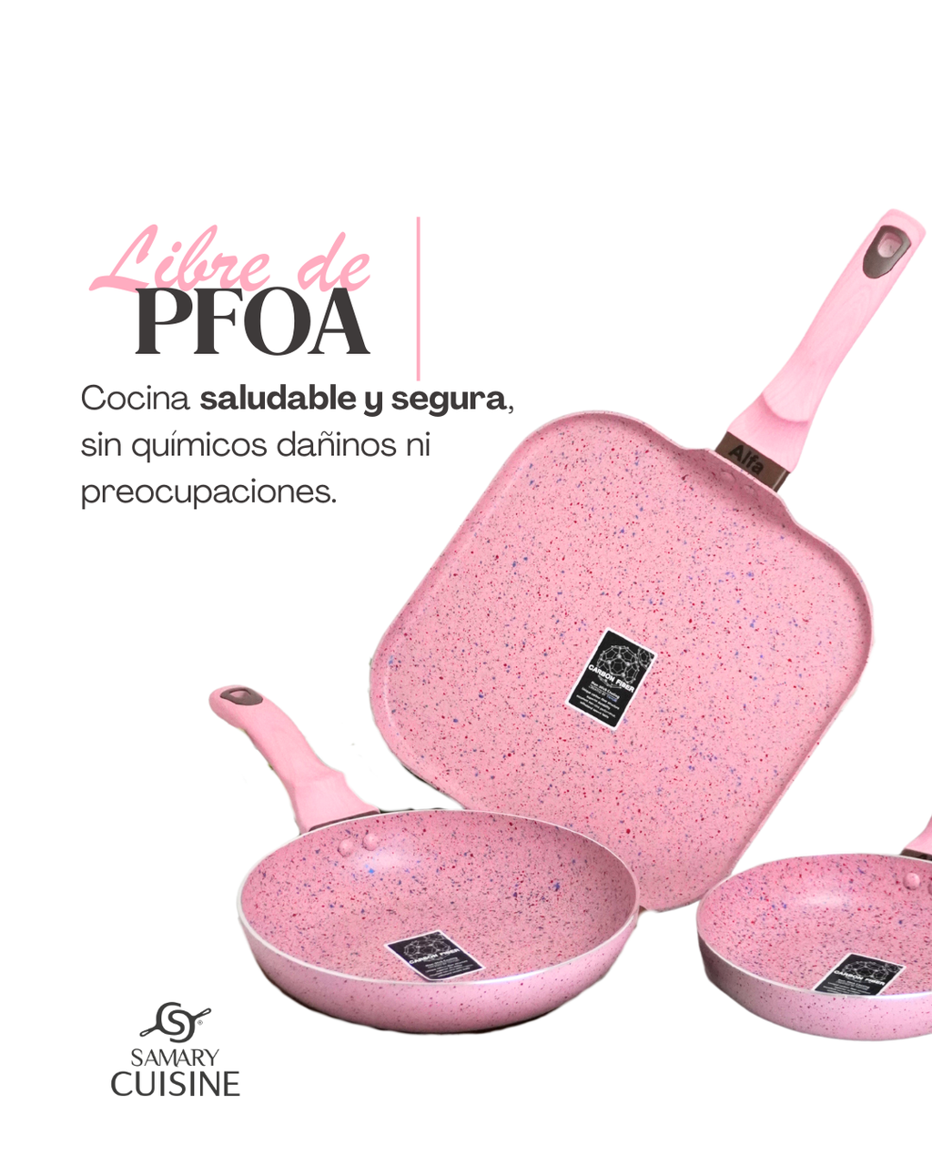 Set 3 Sartenes Canada - ALFA 3 pz comal + Comal