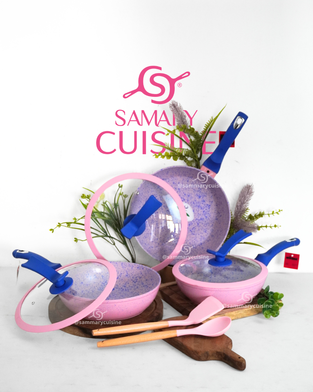 Set de Sartenes Pauli - KUCHE 8 pz Cerámica Antiadherente (Copia)