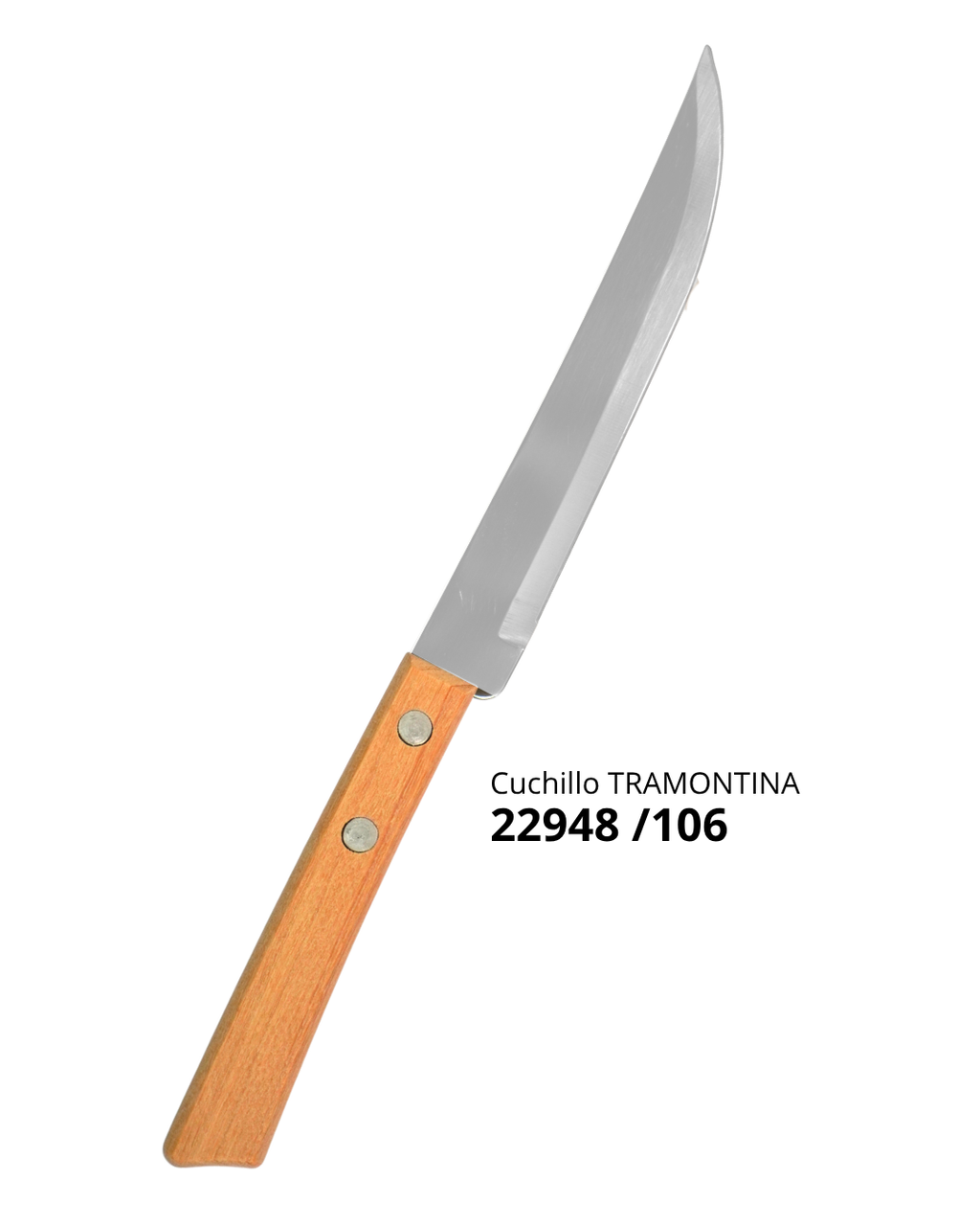 Cuchillo de mesa madera - TRAMONTINA 21 cm 22948/106