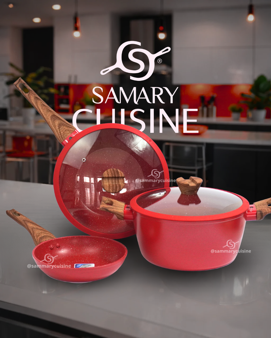Batería de Cocina - HARRAZ 5pz