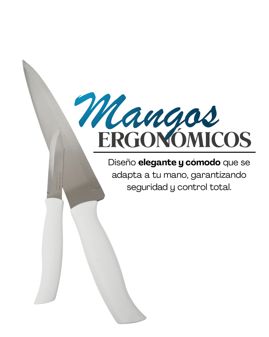 Duo de Cuchillos para Cocina - TRAMONTINA 23099/899