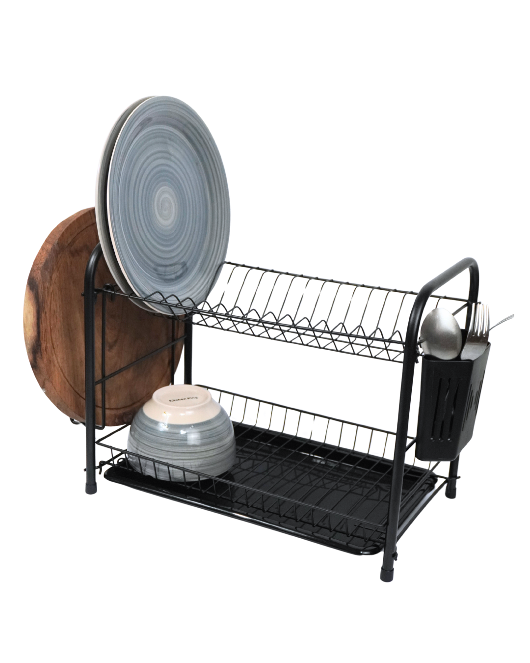 Escurridor dos pisos cuadrado - DISH DRAINER