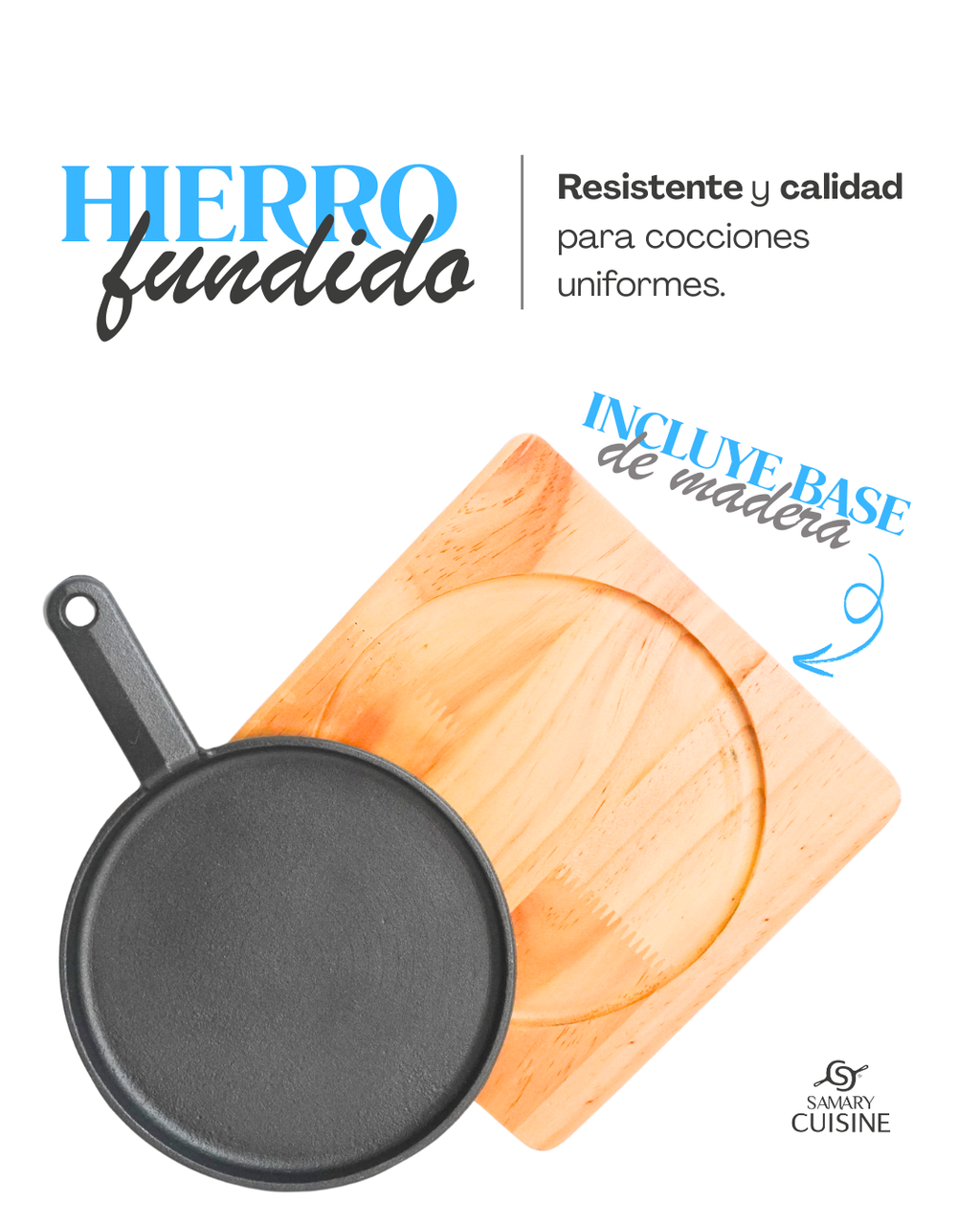 Sartén para pizza al grill