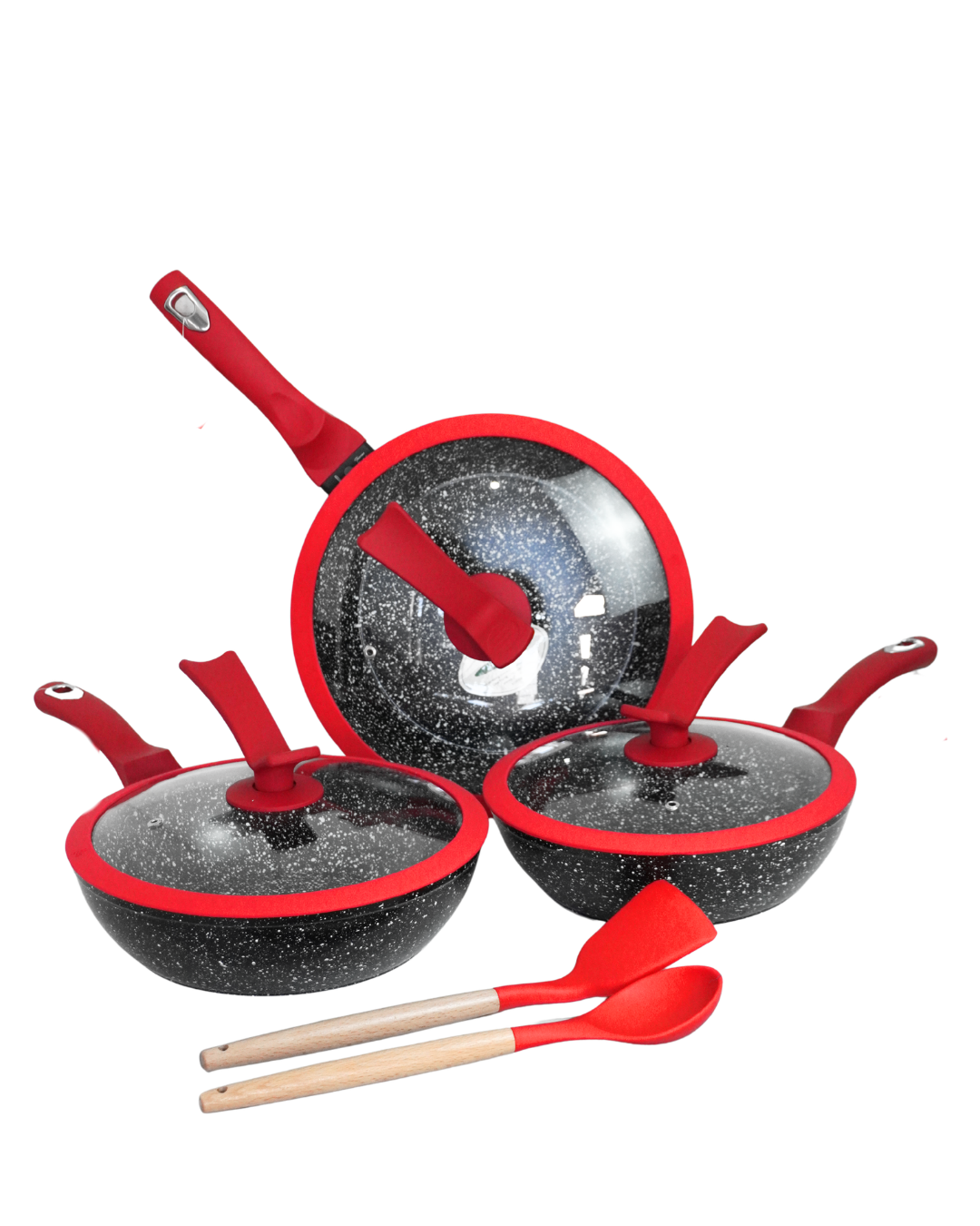 Set de Sartenes Pauli - KUCHE 8 pz Cerámica Antiadherente (Copia)