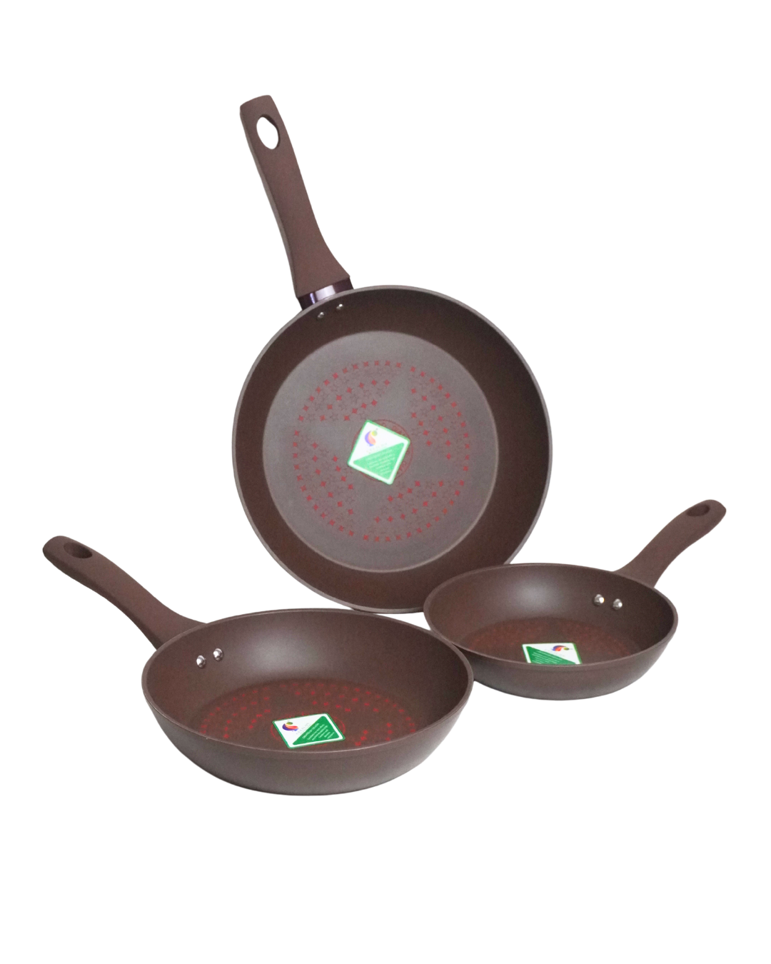 Set de 3 sartenes Corona - ALFA 3 pz