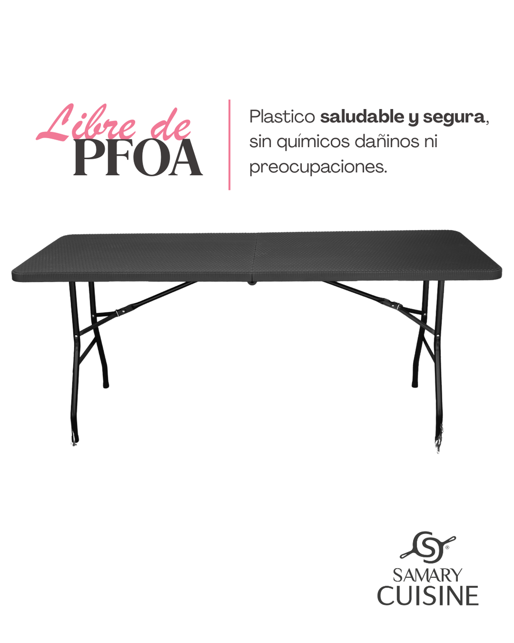 Tablón Plegable - BAZHOU  ratan 1 pz