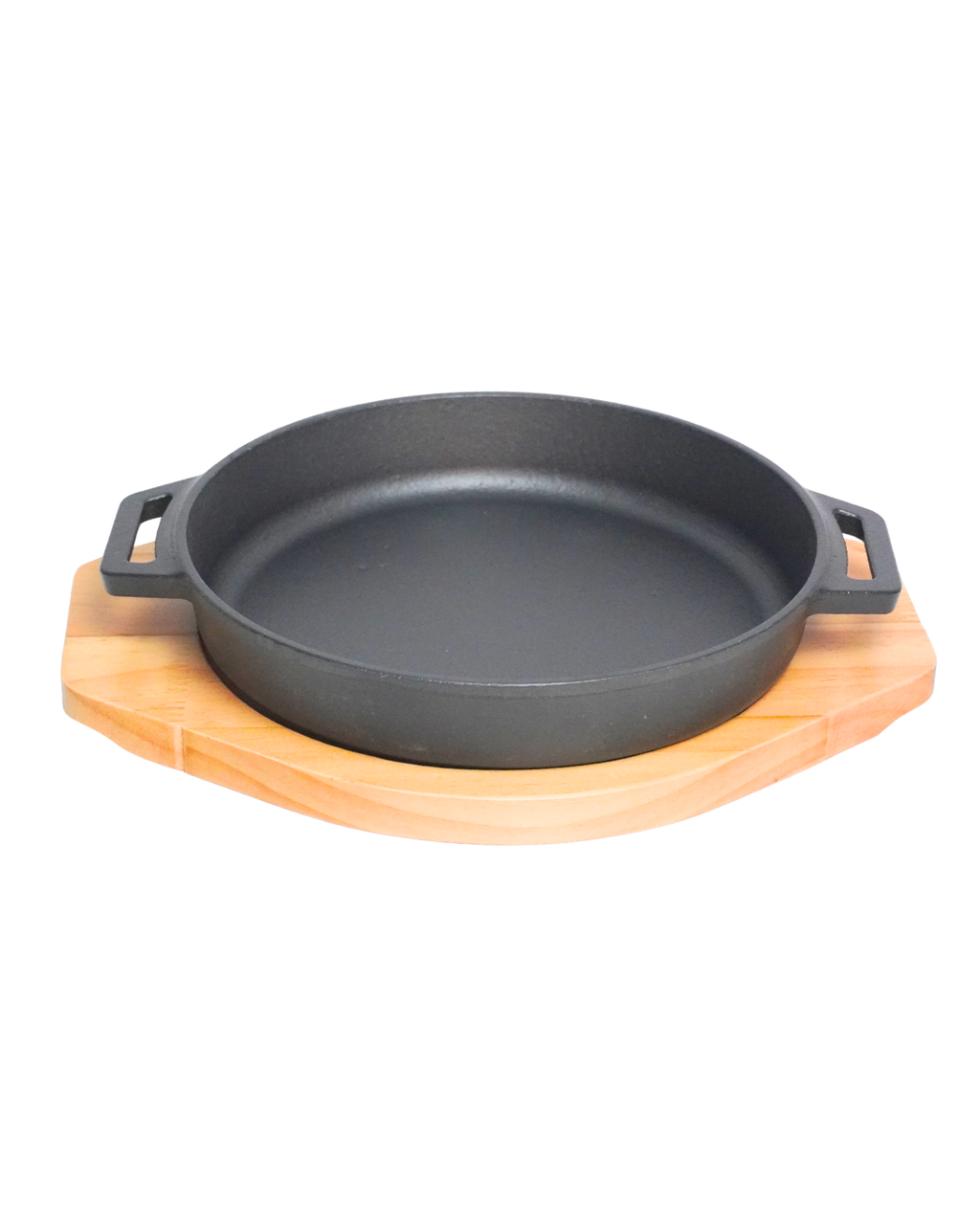 Cacerola Flat 38 cm hierro c tabla  - GRILL para pays