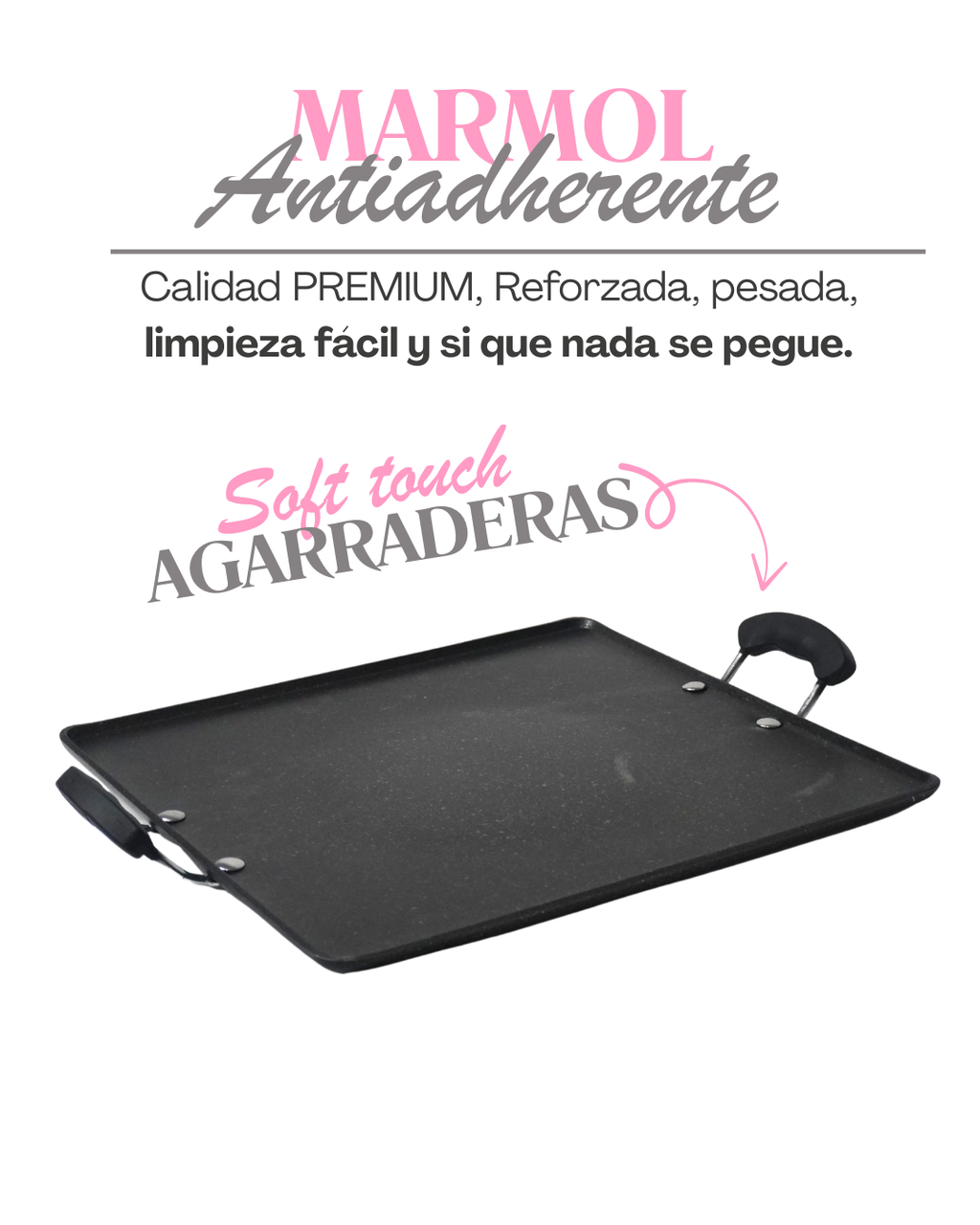 Comal una hornilla - SWISS SILVER 1pz cerámica antiadherente