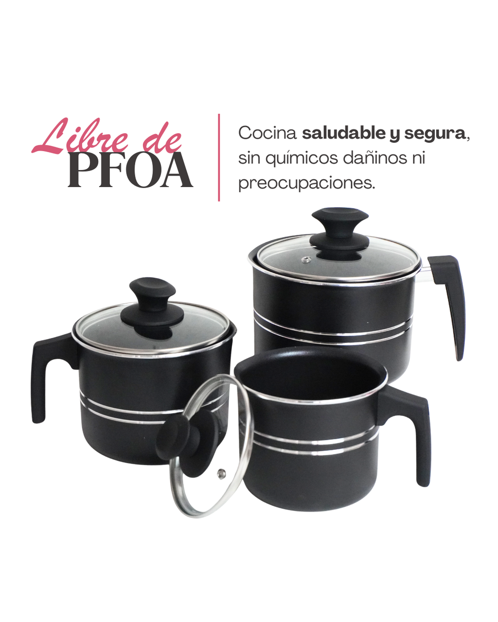 Pocillo de acero inoxidable Milk Pan - ALFA 6pz