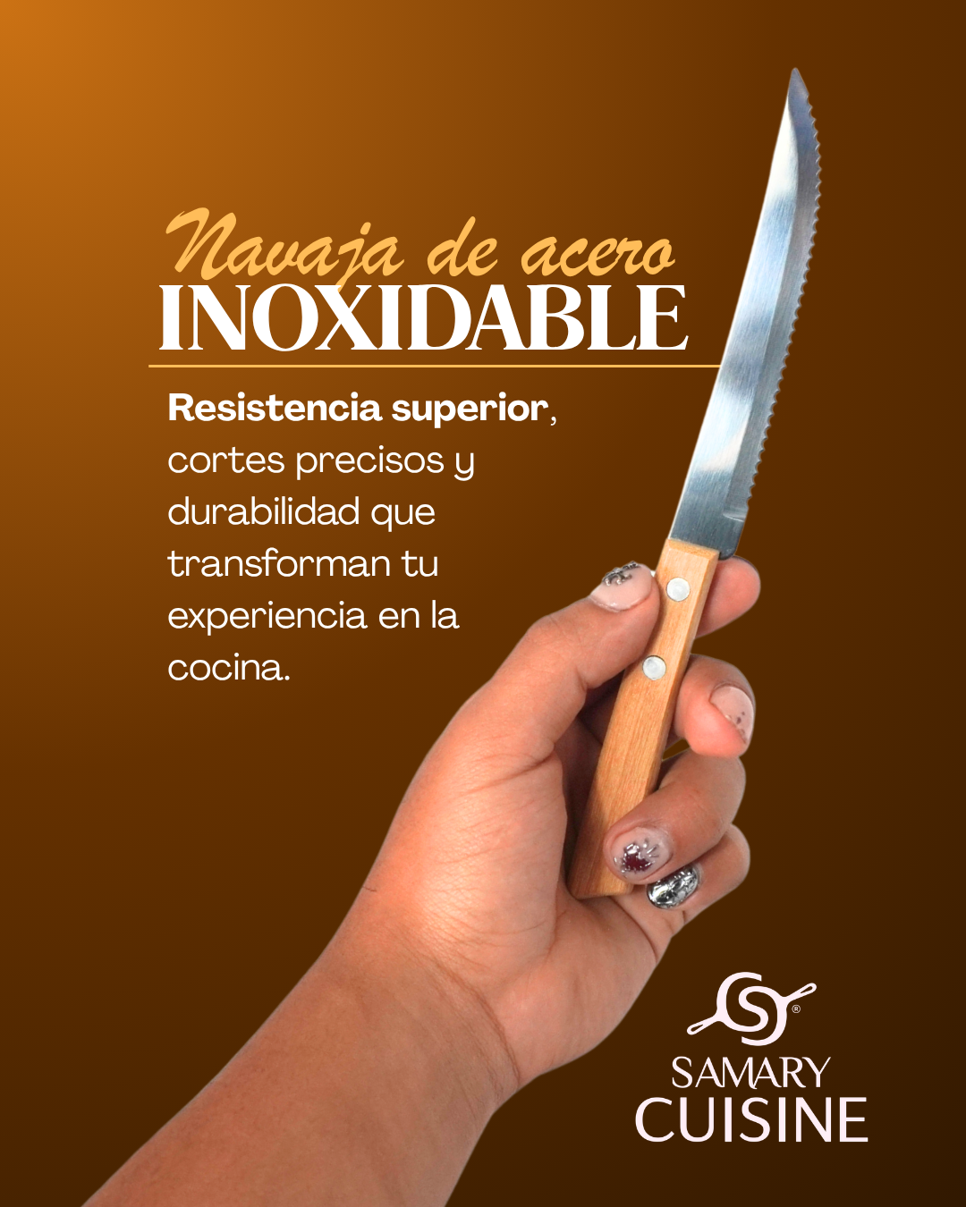 Cuchillo cierra madera - TRAMONTINA 21 cm 22941