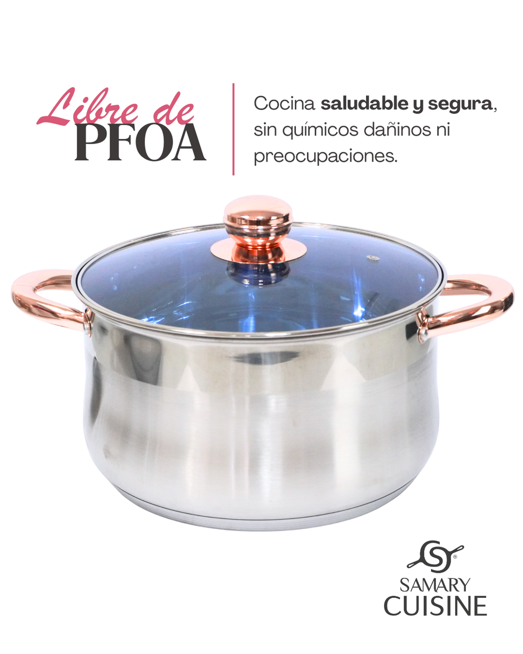 Juego de ollas BAO DOM 8 piezas + Comal de regalo