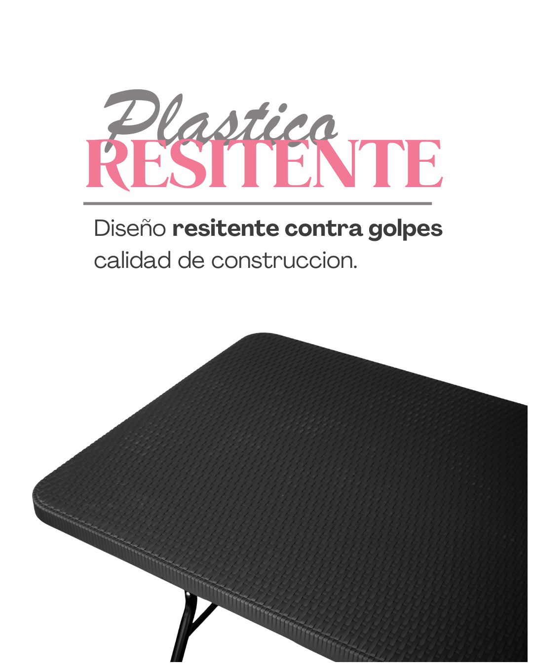 Tablón Plegable - BAZHOU  ratan 1 pz